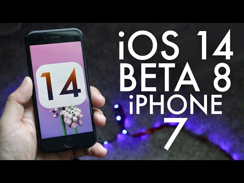 iOS 14 BETA 8 On iPhone 7! (Review)