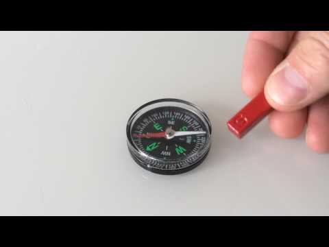 Round Magnetic Compass