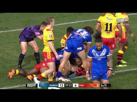 2019 Oceania Cup : Samoa v Papua New Guinea