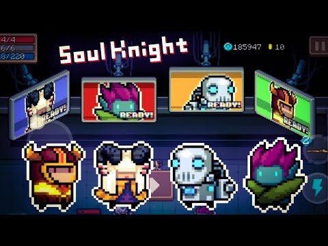 Соул Кнайт - Мультиплеер 4 Игрока || Soul Knight - 4 player multiplayer || Online multiplayer