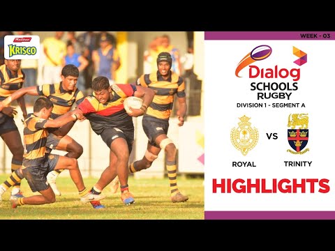 HIGHLIGHTS - Royal College v Trinity College | Dialog Schools Rugby League 2022