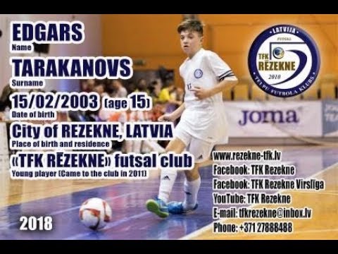EDGARS TARAKANOVS (TFK RĒZEKNE) - 2017./18