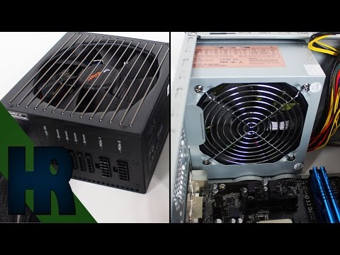 Netzteil einbauen PSU installieren Modular Tutorial Deutsch - PC Bauen Part #10