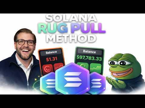 Rug Pull : How To Launch a Solana Meme Coin (With Live Proof)