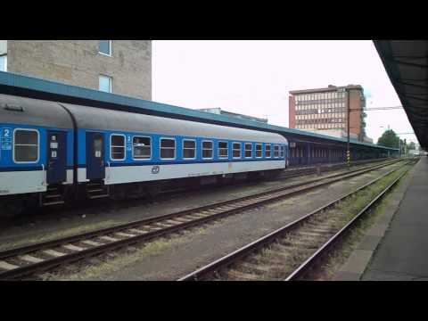 Odjezd vlaku R 761 (ČD 362.053) - Cheb, 15. 6. 2013