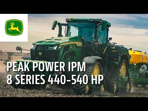 New Power Level Unlocked | Peak Power IPM on High-Horsepower John Deere 8R & 8RX Tractors