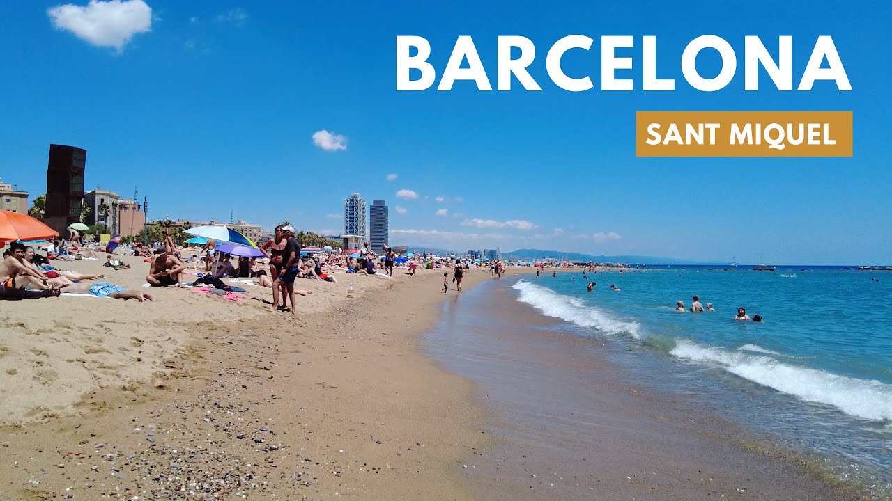 Barcelona Beach Walk 2023 - Sant Miquel / SPAIN