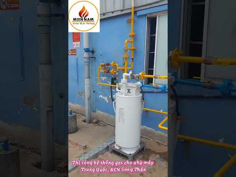 Lắp đặt hệ thống LPG cho Nhà Máy Trung Quốc tại KCN Sóng Thần