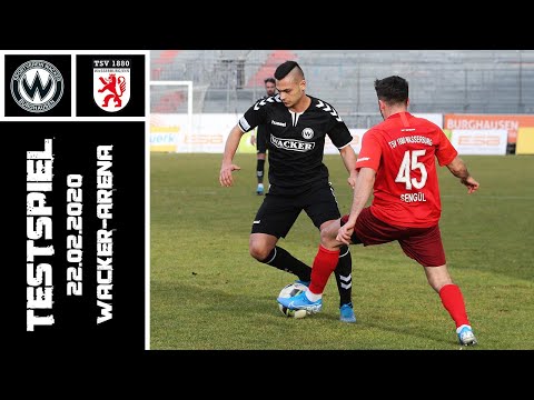 Testspiel: SV Wacker Burghausen - TSV 1880 Wasserburg