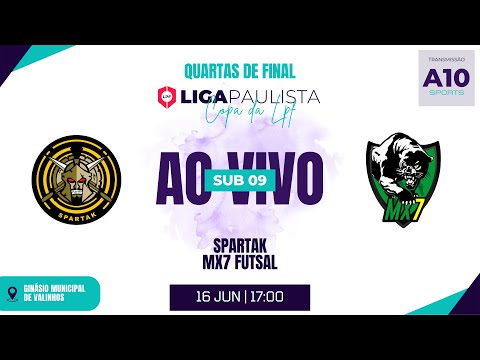 SPARTAK x MX7 FUTSAL - COPA DA LPF - SUB 09