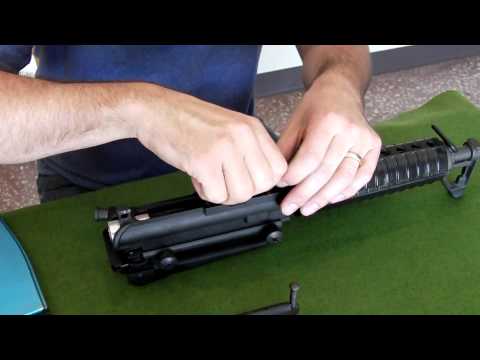 Installation of the Dvorak Tetherless Recoil System in M-16 / M-4 / AR-15 style riles