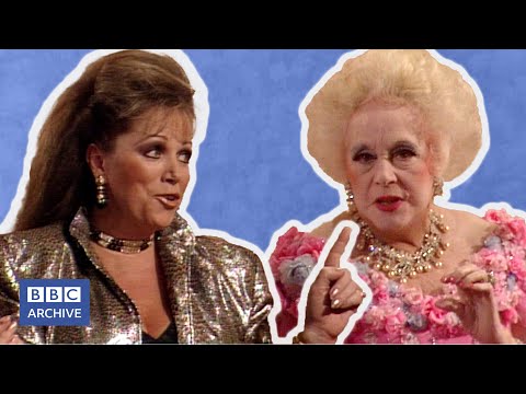 1987: COLLINS V CARTLAND Romantic Fiction Titans CLASH | Wogan | Classic Interviews | BBC Archive