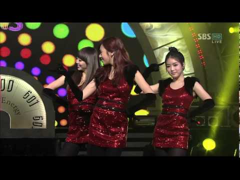 101212 Special Stage Jinwoon Changmin Key Lizzy SoYeon Hyorin SBS Inkigayo