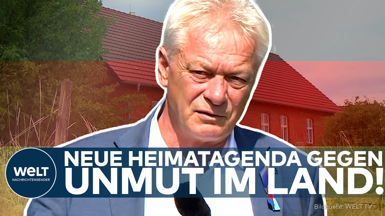 HEIMAT ALS ANTWORT? Bundesregierung startet neue Agenda und will den Frust vieler Bürger auffangen!