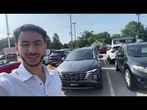 2023 Hyundai Tucson Hybrid Ultimate AWD in Gray for sale at Finch Nissan in London, ON