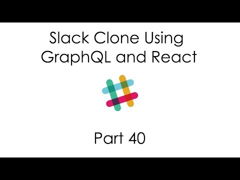 Slack Clone Using GraphQL and React Introduction