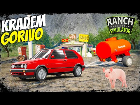 KRADEM GORIVO SA BENZINSKE U RANCHU! *Ranch Simulator* S3 EP5