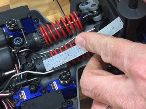 Traxxas Summit Part 4, Setting Spring Pre-Load
