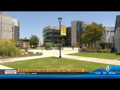 Kfmb Sd Sdccd Expands Online Classes For Fall Semester