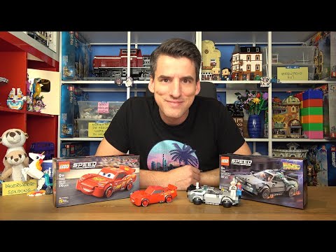 Einer Top, einer Flop! LEGO® Speed Champions 77255 & 77256 DeLorean & McQueen