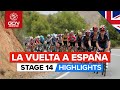 La Vuelta 2021 Stage 14 Highlights | Up To The Mountains!