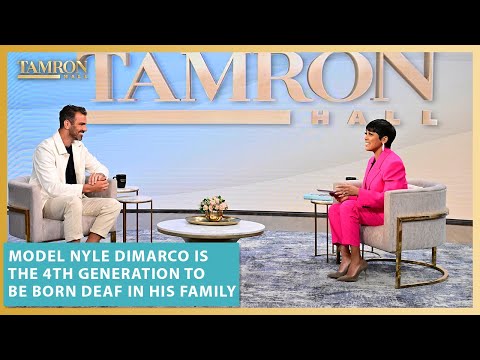 Model Nyle DiMarco Is the 4th Generation to be Born Deaf in His Family