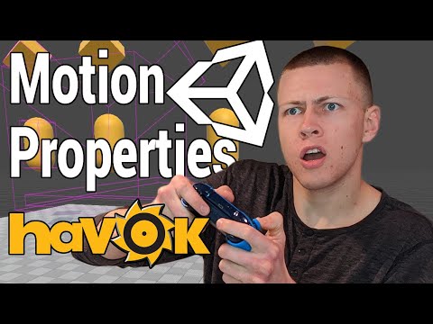 DOTS Physics Motion Properties - Havok and New Unity Physics [Old Version of ECS]