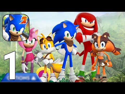Sonic Dash 2: Sonic Boo‪m Gameplay Walkthrough Part 1 - Tutorial [iOS/Android Games]