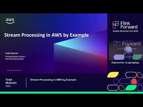 Sponsor Session: Stream Processing in AWS by Example