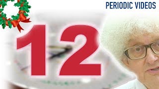 12: Periodic Table Clock (12 Days of Christmas)