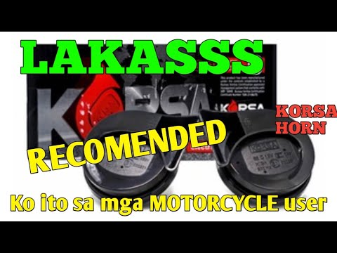 MALAKAS NA BUSINA ng MOTOR | KORSA | EL BYAHERO | EL21