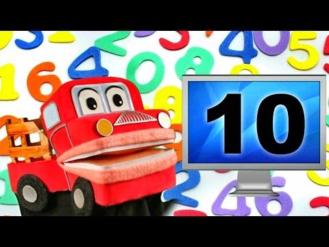 Barney el camion - Los Numeros del 1 al 10 - Canciones Infantiles Educativas - Video para niños #