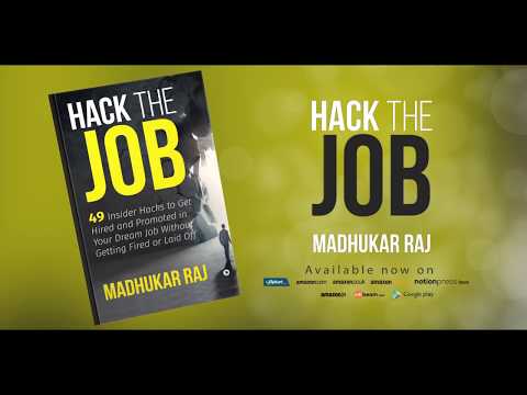 Hack the job book reveal video