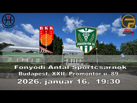 BUDAFOK – Pénzügyőr SE // NB I B zöld csoport