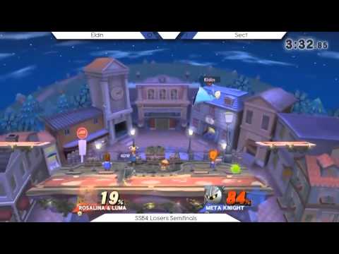 Turtle Smash 4 WiiU Losers Semis - Sect (MK) vs. Eldin (Rosalina)