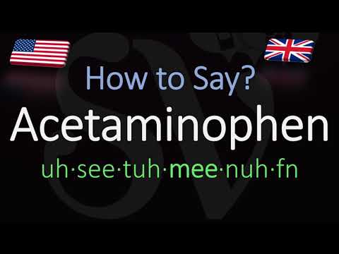 How to Pronounce Acetaminophen? (CORRECTLY) Meaning & Pronunciation