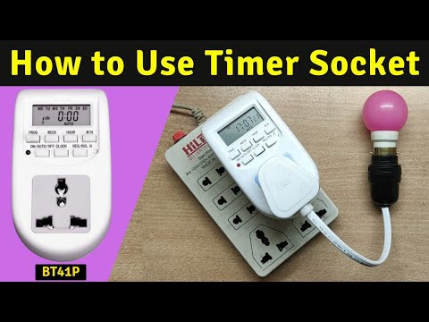 How to Use Digital Socket Timer #BT41P @Tech_Gaurav