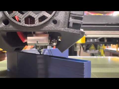 Ender 7’s first test print with Embracemaking’s direct drive upgrade