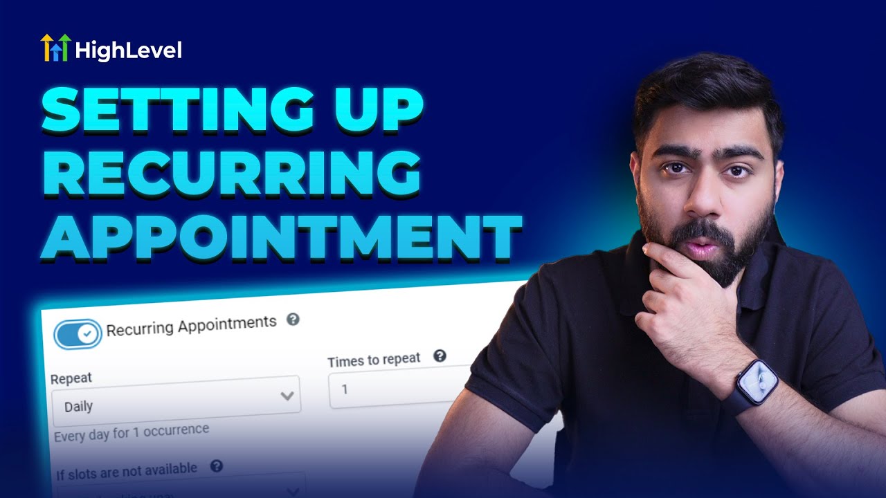 How to Set Up Recurring Appointments
