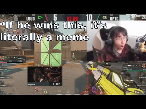 SEN TenZ SHOCKED with LOUD Aspas 1v3 Clutch & Yay Biggest Whiff of VCT Istanbul | OPT vs LOUD