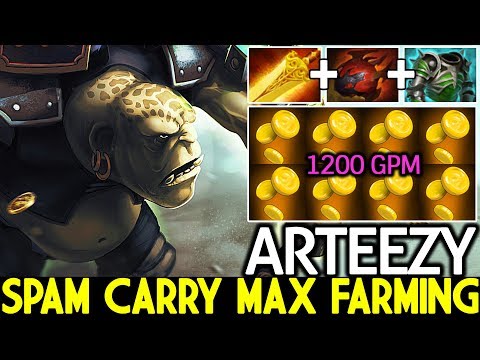 ARTEEZY [Alchemist] Spam Carry Max Farming in Ranked 7.22 Dota 2