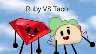 Ruby VS Taco BFB / ObjectShow Animation Meme
