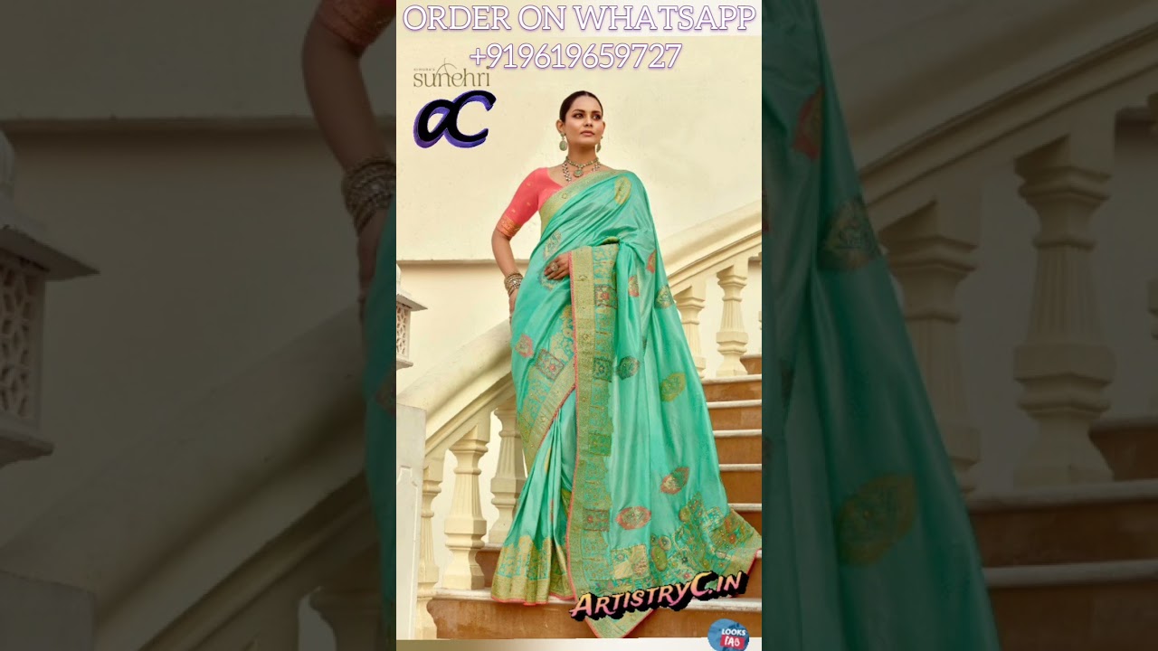 Regal Banarasi Dola Silk Saree with Cut Dana Handwork