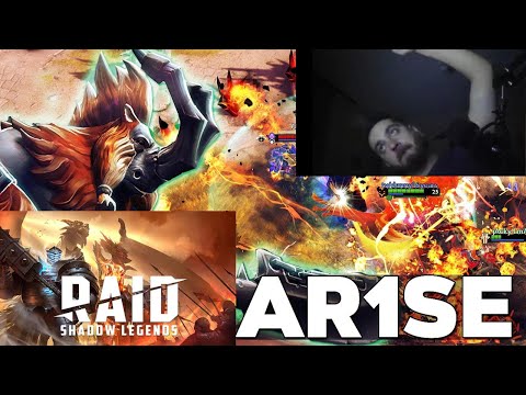 Ar1se Magnus Games Are So Hard After Ti Big Plays Dota 2 Highlights And Shadow Raid Gameplay!!