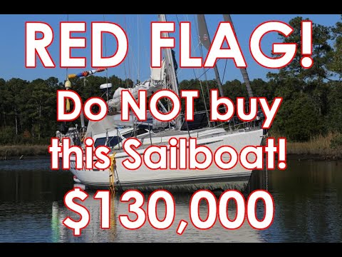 Do NOT buy this Bluewater Sailboat! $130,000! Ep. 200 - Lady K Sailing