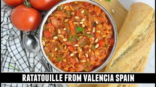 The Famous RATATOUILLE from Valencia Spain | Pisto Valenciano "Titaina"