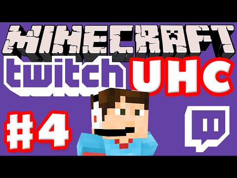 Minecraft Twitch UHC Part 4 (Ultra Hardcore Minecraft Live on Twitch with Facecam)