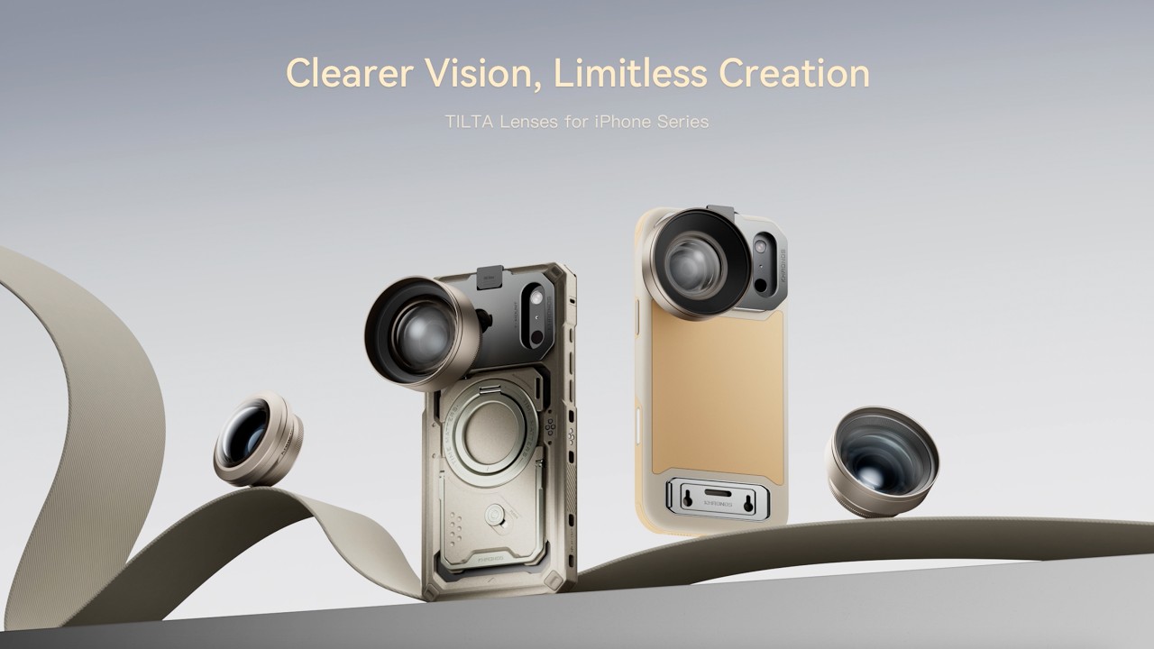 Introducing the Tilta T-Mount Lens Series for iPhone