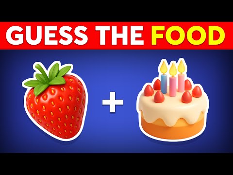 Guess the Food by Emojis? 🍕🍟 Emoji Quiz Challenge 2025