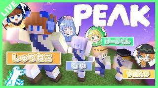 【PEAK】山に登って雲を触りたい！　with　む い　しゅりねこ　すぽんじ